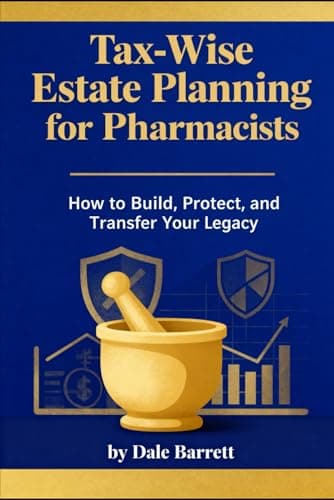 Cover of Tax-Wise Estate Planning for Pharmacists by Dale Barrett